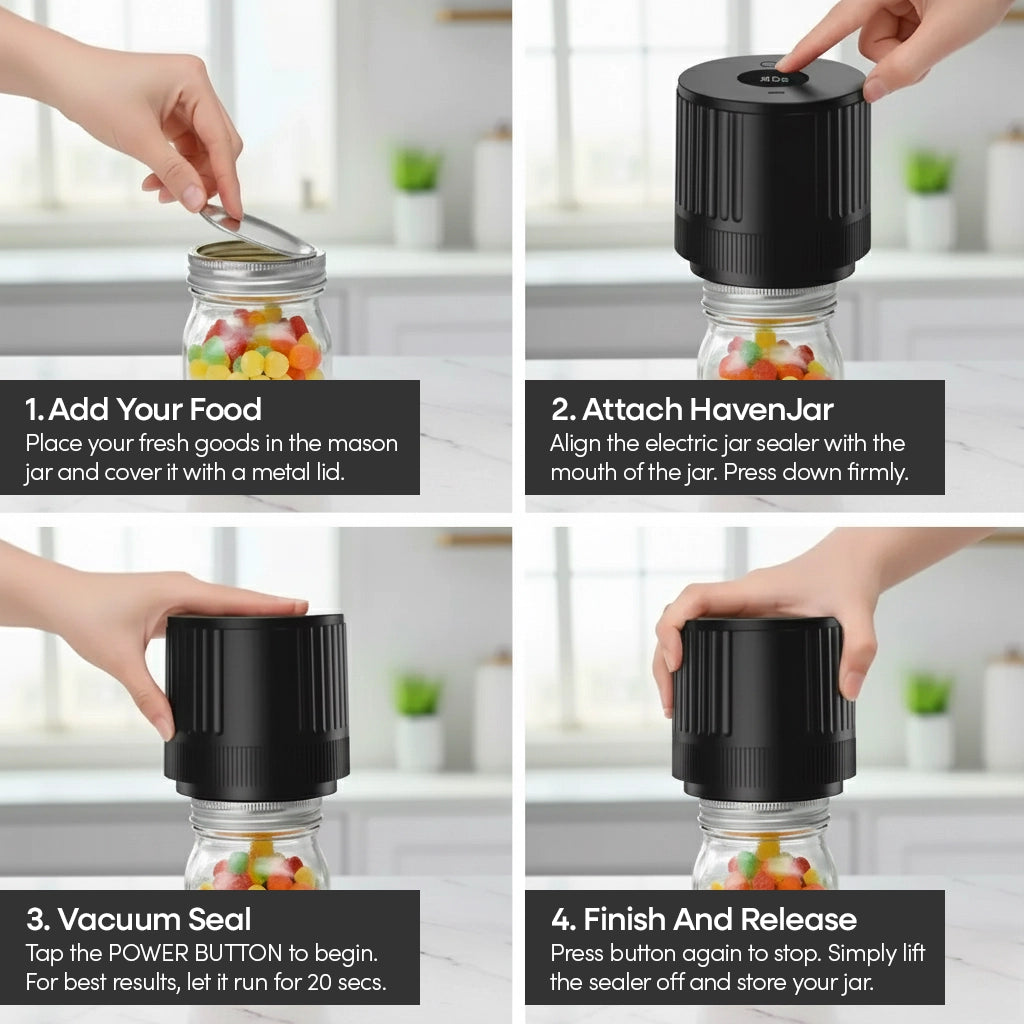 HavenJar Vacuum Sealer Kit